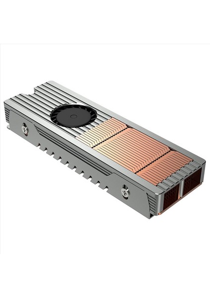M 2 Nvme SSD Yüksek Hızlı Fan Sabit Sürücü Radyatörü 2280 SSD Isı Lavabosu Aktif Soğutma Termal (Yurt Dışından) modelleri