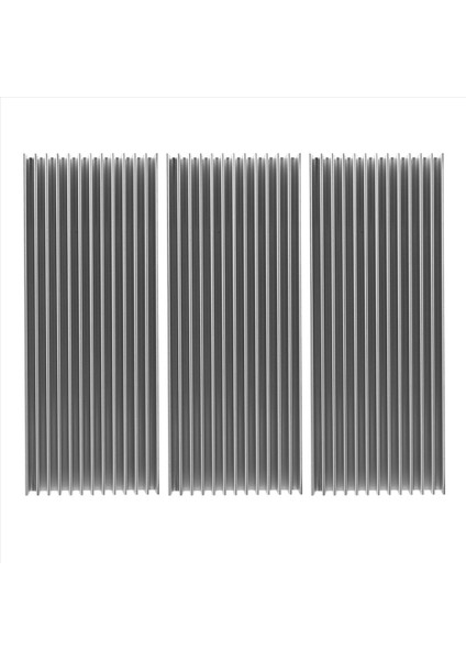 3 Pc Alüminyum Güç Amplifikatörü Ispit Sebep Isı Lavabosu 100X40X11MM (Yurt Dışından) fiyatları