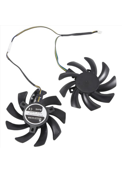2pcs/çift 85MM GA91S2U Gpu Video Kartı Fan Palit Geforce/maxsun Geforce GTX1060 1070 1070TI 1080 FDC10H12S9-C&#39 Yi Değiştirin (Yurt Dışından) modelleri