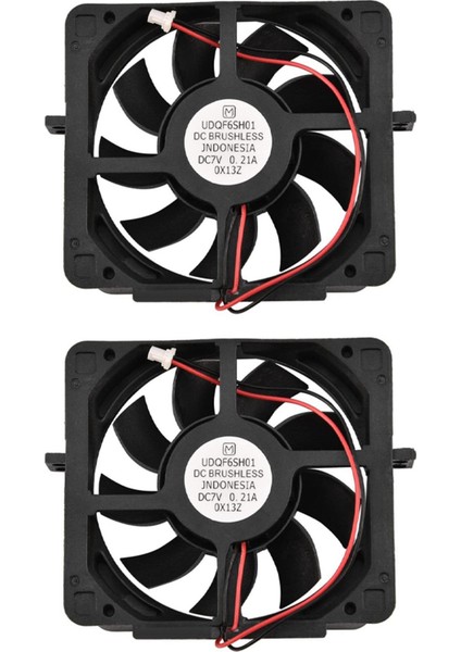 2x Soğutma Fanı Dahili Soğutucu Dc Sony Playstation Için Fırçasız Tekrar 2 Ps2 50000/30000 Konsol (Yurt Dışından)