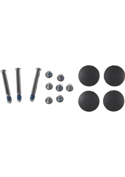 Apple Laptop MacBook Pro A1278 A1286 A1297 13 Inç 15 Inç 17 Inç 10 Adet Arka Kapak Vidalı Bilgisayar Onarım Parçaları ve 4 Adet Alt Kasa Kauçuk Ayak Ayak Ped (Yurt Dışından)