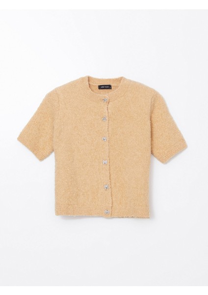 Yeni Sezon Bisiklet Yaka Kadın Triko Hırka indirimleri