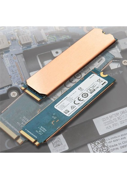 Bakır M 2 SSD Soğutma Sabağı Sabit Disk Soğutucu Termal Katı Hal Disk Radyatör M 2 2242 Nvme SSD TN42 Için 0 5mm (Yurt Dışından) fırsatları