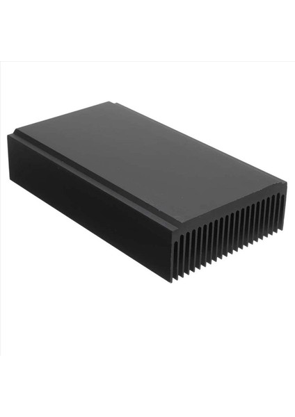 10X Alüminyum Büyük Serinsin 4 72 x 2 72 x 1 06 Inç /120 x 69 x 27 mm Isı Lavabosu Soğutma Siyah Oksit Radyatör 22 Fin (Yurt Dışından) fiyatları