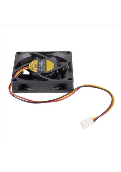 3 Adet 70X70MM 12V 3 Pimli Pc Bilgisayar Kasası Cpu Dc Fırçasız Soğutucu Soğutma Fanı Siyah (Yurt Dışından) indirimleri