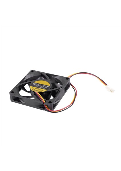 5pcs 70X70MM 12V 3 Pimli Pc Bilgisayar Kılıfı Cpu Dc Fırçasız Soğutucu Soğutma Fanı Siyah (Yurt Dışından) modelleri