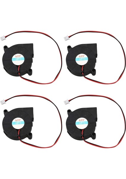 4 Pcs 50MMX15MM 3500RPM Fırçasız Dc Soğutma Üfleyici Fanı 12V 0 16A (Yurt Dışından)