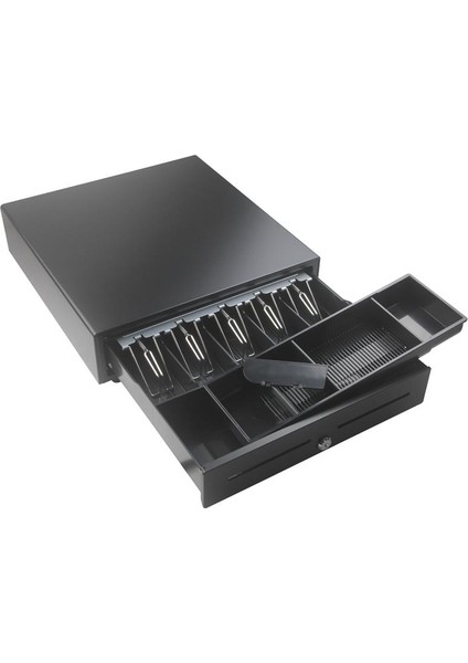 Para Çekmecesi Büyük Boy Elektronik Sistem 5 Adet Banknot 5 Adet Madeni Para Gözlü Pls Sürgü 41 x 41 Ecd