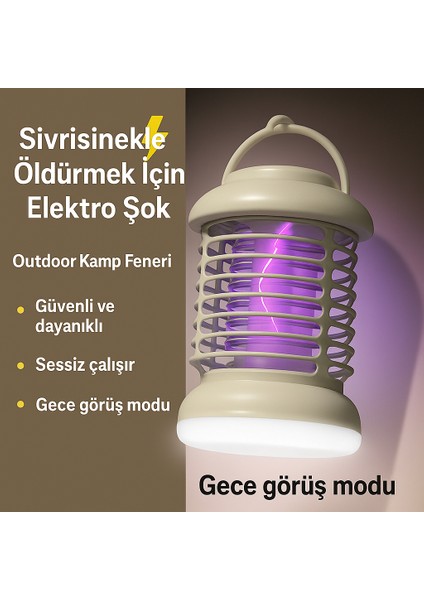 Taşınabilir LED Lamba Sivrisinek Kovucu,uv IŞIK,1200MAH,400 LÜMEN,10000K Renk Sıcaklığı,3 Mod fırsatları