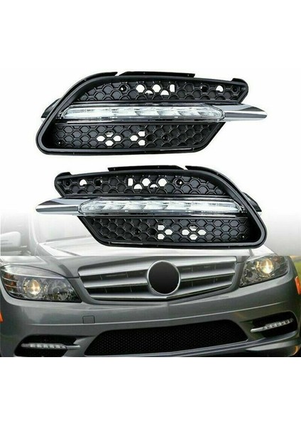 Araba LED Sis Lambası Drl Gündüz Çalışan Işık Mercedes Benz W204 C Sınıfı C300 2008-2011 Sağ (Yurt Dışından) fiyatları