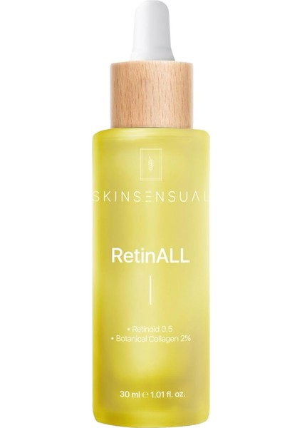 Skin Sensual Retinall (Retinoid 0,5, Botanical Collagen 2%) Retinoid Içeren Kusursuz Bakım Serumu