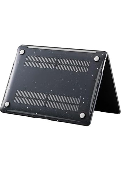 MacBook Pro 14.2 Inç Kılıf – M1-M2-M3-M4 Çip A2442 A2779 A2992 A2918 A3112 A3401 A3185 Uyumlu, Simli Kristal Parlak Sert Kapak, Pürüzsüz Yüzey, Darbeye Dayanıklı Ince Koruma Siyah fiyatları