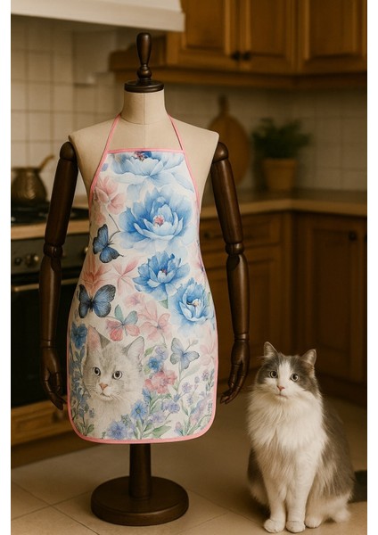 Dijital Baskılı Su Sıvı Geçirmez Leke Tutmaz Mutfak Önlüğü indirimleri