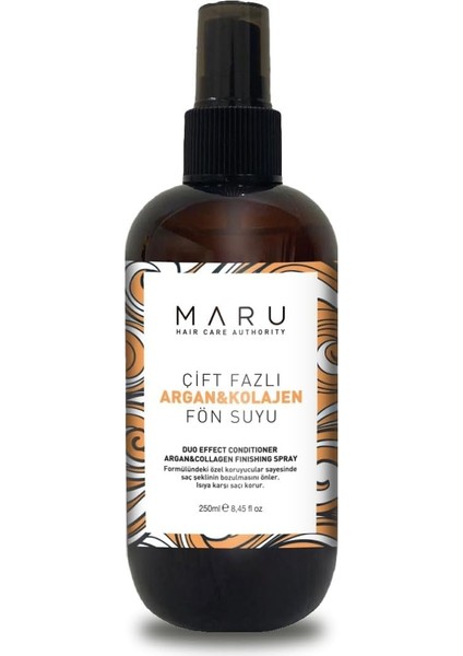 Maru Argan & Collagen Bağ Onarıcı Isı Koruyucu Kolay Tarama Saç Bakım Spreyi 250 ml fiyatları