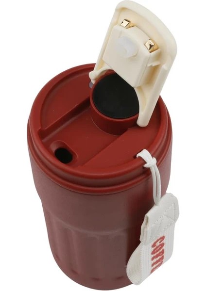 Tutma Askılı Renkli Dereceli Akıllı Termos 450ML