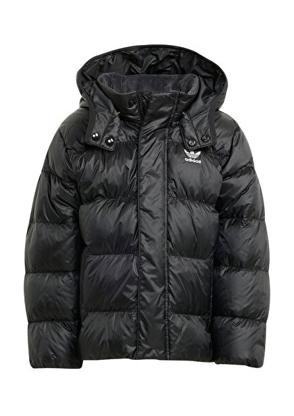 Down Jacket Çocuk Günlük Ceket JX0550 Siyah