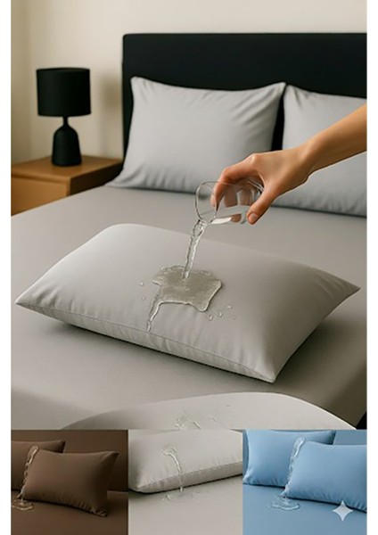 Pamuklu, 6'lı Yastık Alezi, Yastık Kılıfı, Su / Sıvı Geçirmez,(50 x 70 Cm) Renkli Yastık Alezi modelleri