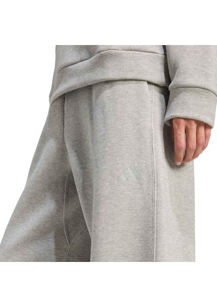 Kadın Günlük Eşofman Altı All Szn Holiday Glitter Fleece Loose Pants JV5758 fırsatları