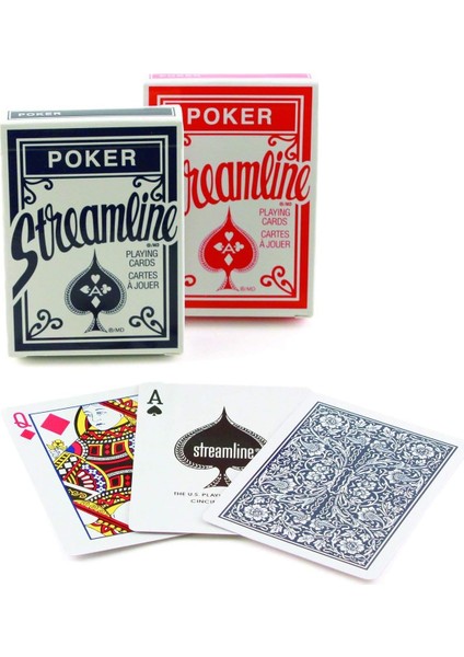 Kartlarını Kolaylaştırın, Bir Güverte (Kırmızı Veya Mavi)