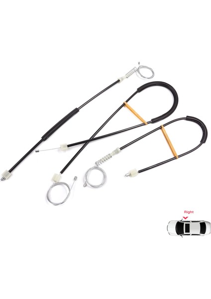 Ford F-Max Truck H625 2018-ON 910650101 Için Sağ Kapı Cam Kriko Tamir Seti