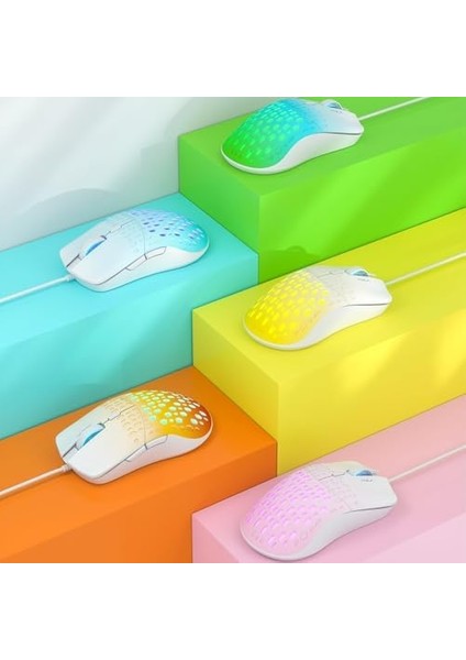 Aula S11 Pro 3600DPI Rgb Optik Gaming Mouse Mavi modelleri