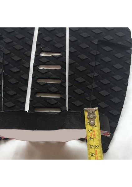 Sörf Tahtası Çekiş Pad Slip Anti-Slip Dayanıklı Yapışkan Eva Kavrama Sörf Güverte Kuyruk Pedleri Üç Parçalı Sarı Delikler (Yurt Dışından) fırsatları