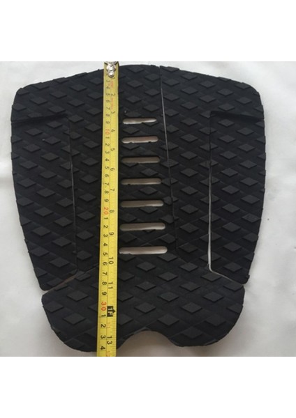 Sörf Tahtası Çekiş Pad Slip Anti-Slip Dayanıklı Yapışkan Eva Kavrama Sörf Güverte Kuyruk Pedleri Üç Parçalı Sarı Delikler (Yurt Dışından) indirimleri