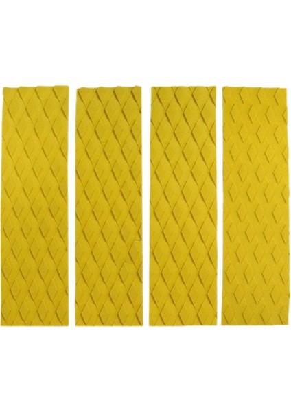 4pcs/lot Sörf Ön Çekiş Ped-Sup Sörf Tahtası Güverte Kavrama Mat Yapıştırıcı (Sarı) ile Değiştirme (Yurt Dışından)