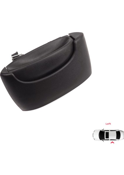 Renault Kangoo Kc Express Fc Nissan Kubistar Mk1 X76 Için Sol Yan Sürgülü Kapı Dış Açma Kolu Siyah