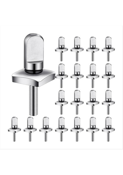 20PCS Paslanmaz Çelik Yüzgeç Vidalı Sup Fin Vidası Longboard Sup Sup Paddleboard Surfboard Surfing Aksesuarları (Yurt Dışından)