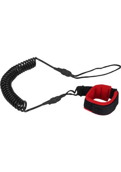 2x 10 6ft Ayak Bileği Tasma Sörf Sarmalalı Stand Up Kürek Tahtası Siyah Tpu Kürek Tahtası Ayak Halat Sörf Tahtası Sal Halat (Yurt Dışından) fırsatları