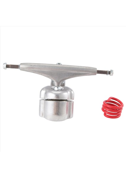 Sörf Paten Kamyonları Yow Meraki Sistemi Için Entegre Braket Geliştirilmiş Baskı Ön Kamyonları Gümüş+Kırmızı Yay (Yurt Dışından)