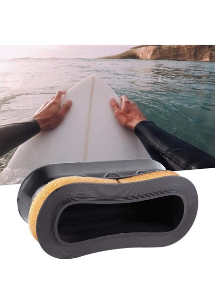 Sörf Tahtası Tutlu Dayanıklı Plastik Sörf Tahtası Takma Sörf Tahtası Sörf Kurtarma Aksesuar Şekil Sekiz Saplama Siyah (Yurt Dışından) fiyatları