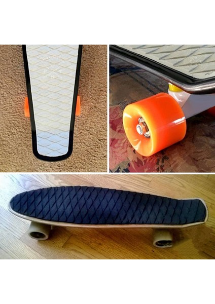 2pcs Sörf Tahtası Güverte Çekiş Tahtası Eva Sıkı Anti-Sıkılmış Anti-Sıvı Güverte Padi Tekne Güvertesi Kayak Sörf Tahtası Dikey Kürek Tahtası Skimboardlar-Beyaz ve Siyah (Yurt Dışından) modelleri