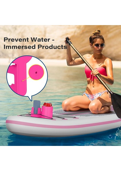 Sörf Tahtası Kayak Tutucu Balık Telefon Tutucu Drawstring Sabit Içecek Telefon Tutucu Gül Kırmızı (Yurt Dışından) indirimleri