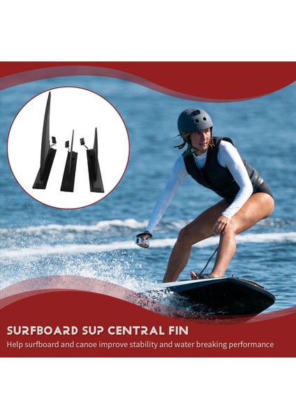 Sörf Tahtası Sup Merkez Fin ve Yan Fin Stand Up/kürek/şişirilebilir Tahta Surfboard Merkez Fin Sörf Sörf Spor Aksesuarları (Yurt Dışından) indirimleri