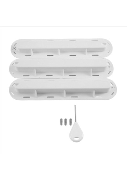 Futures Fins Için 3pcs Profesyonel Sörf Tahtası Aksesuarları Sörf Tahtası Renkli Gelecek Finler Fişi Anahtar Vidalı (Beyaz) (Yurt Dışından) fiyatları