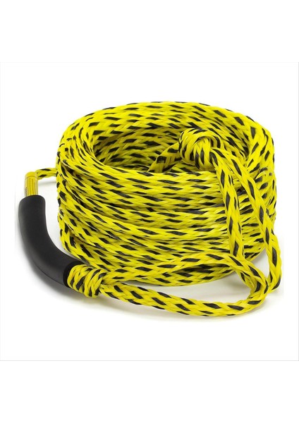 Tekne Çekme Halat 60FT 3k 1-3 Biniciler Tüp Kotu Halatlar Kayak Şamandıra Su Kayak Için Ağır Hizmet Kayak Halat (Yurt Dışından)