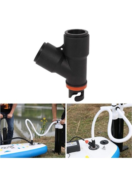 Çift Giriş Valf Adaptörü Kompresör Kürek Kartı Sup Şişme Pompası Standart Kürek Kürek Hava Pompası Hava Valfi Adaptörü (Yurt Dışından) fiyatları