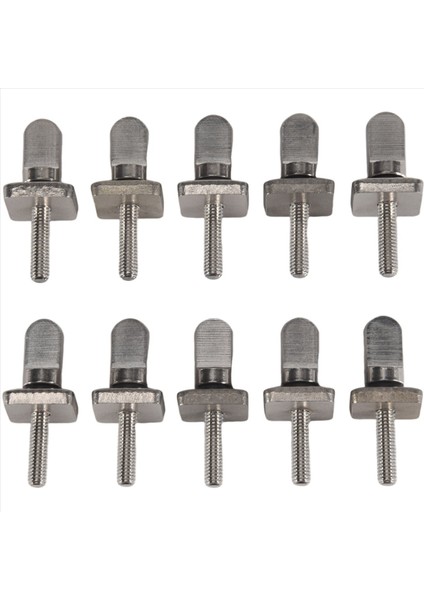 10 Adet Çıkarılabilir Sörf Tahtası Yüzgeç Vidası Yüzgeç Vidası Başparmak Gin (Yurt Dışından)