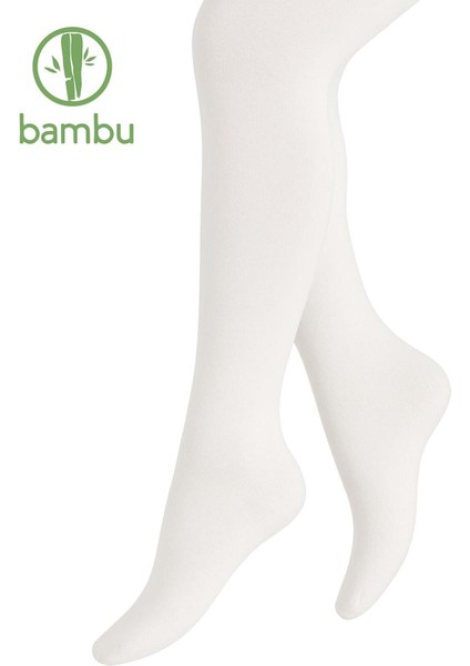 Kız Çocuk Bambu Beyaz Külotlu Çorap ( Orta Klaın Yumuşak & Konfor Bambbo Çorap ) modelleri