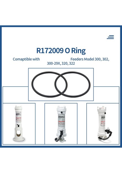 R172009 Pentair Için O-Ring Model 300/320 Havuz ve Spa Klorator Kapağı (6 Paket) (Yurt Dışından) fırsatları
