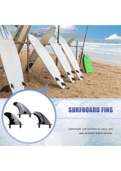 3pcs Yumuşak Üst Sörf Tahtası Yasışları Soft Tahta Kürek Tahtası Sörf Tahtaları Aksesuarları (Yurt Dışından) modelleri