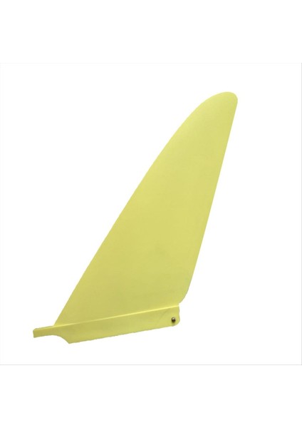 Surfboard Fin 10 Inçlik Sörf Tahtası Merkezi Finler Kürek Tahtası Uzun Tahta Tek Finler Sörf Spor Aksesuarları Sarı (Yurt Dışından)