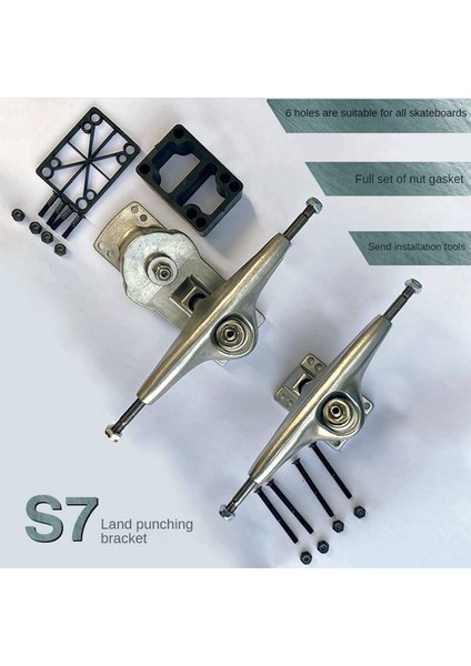 S7 Land Rush Destek Bahar Kaykay Köprüsü Land Surfboard Desteği Ön ve Arka Akslar Land Rush Board (Yurt Dışından) indirimleri