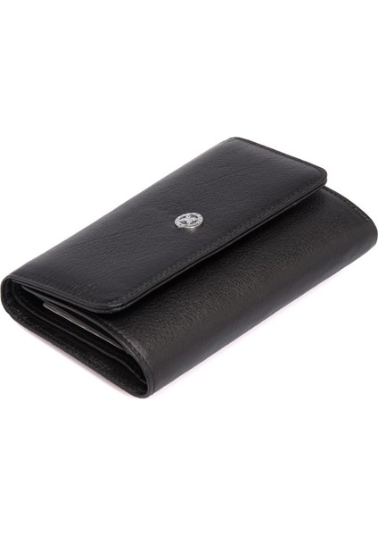 Siyah Hakiki Deri Kadın Cüzdan - S1CB00005730-A85