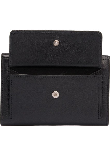 Siyah Hakiki Deri Kadın Cüzdan - S1CB00005730-A85 fiyatları