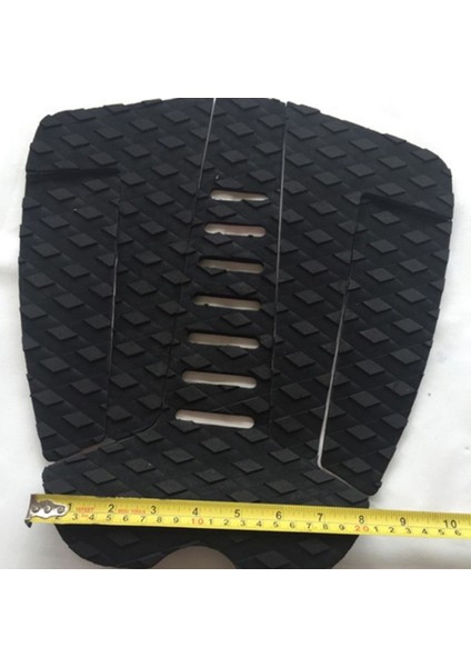 Sörf Tahtası Çekiş Pad Slip Anti-Slip Dayanıklı Yapışkan Eva Kavrama Sörf Güverte Kuyruk Pedleri Üç Parçalı Beyaz Delikler (Yurt Dışından) fırsatları