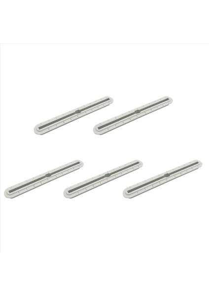 5x 10 75 Inç Sörf Tahtası Yüzgeç Kutusu Uzun Tahtası Wakeboard Center Fin Kutusu Sörf Aksesuarları Beyaz (Yurt Dışından)