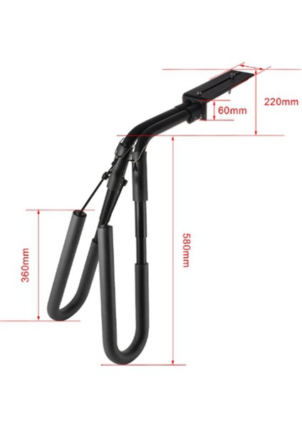 Bisiklet Motosiklet Sörf Tahtası Raf Tutucu Alüminyum Alaşım Açısı Ayarlanabilir Anti -Kayma Motosiklet Sörf Tahtası Standı Taşıyıcı (Yurt Dışından) fiyatları